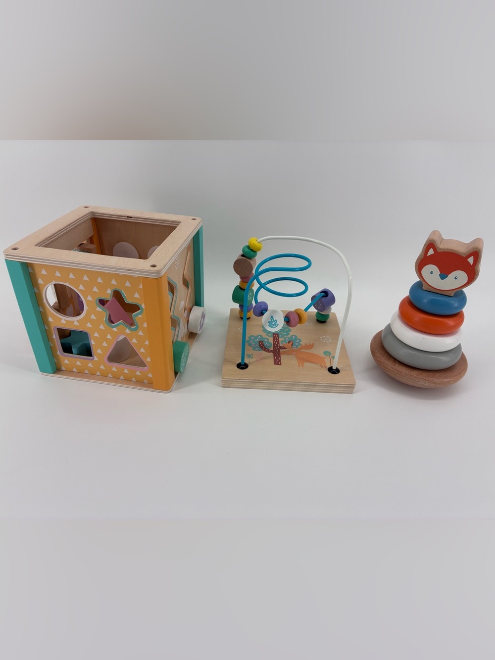 Toddler Wooden Toys Bundle